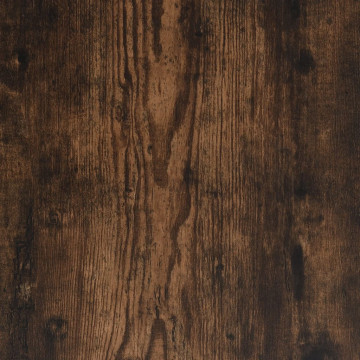 Birou de colț, stejar afumat, 120x140x75 cm, lemn prelucrat - Img 5