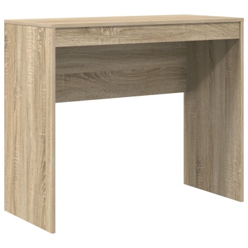 Birou de scris Stejar Sonoma Lemn prelucrat 90 x 40 x 76 cm - Img 2