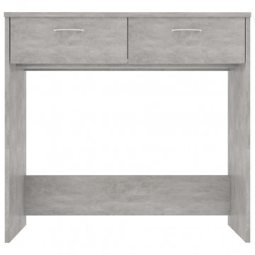 Birou, gri beton, 80 x 40 x 75 cm, PAL - Img 3