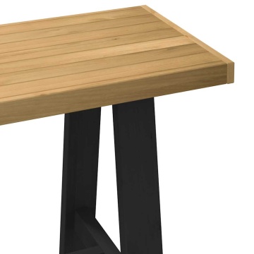 Birou NOAIN Picioare în formă A 120x50x75 cm lemn masiv de pin - Img 5