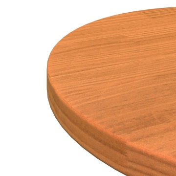 Blat de masă rotund, maro ceruit, Ø40x2,5 cm, lemn masiv de pin - Img 7