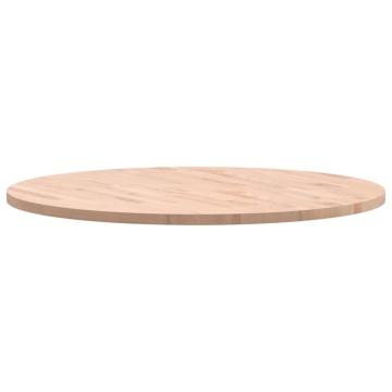 Blat de masă rotund, Ø90x2,5 cm, lemn masiv de fag - Img 6