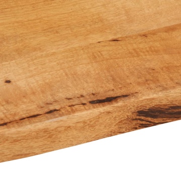Blat masă 100x60x2,5 cm lemn masiv mango - Img 6