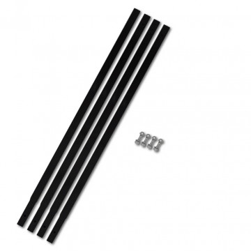 Burghiu de sol cu mâner 200 mm cu tub prelungitor 9 m, oțel - Img 6