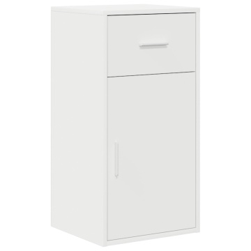 Cabinet alb de depozitare Alb MDF Compact Soluții depozitare - Img 2