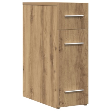 Cabinet de farmacie Stejar Artisan 20x45,5x60 cm Lemn prelucrat - Img 2