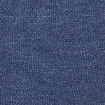 Cadru de pat, albastru, 90x190 cm, material textil - Img 7