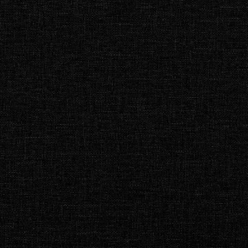 Cadru de pat cu tăblie, negru, 100x200 cm, textil - Img 7