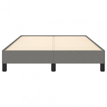 Cadru de pat, gri închis, 120x190 cm, material textil - Img 8