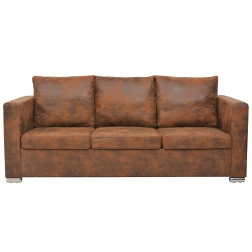 Canapea cu 3 locuri, 191 x 73 x 82 cm, velur - Img 2