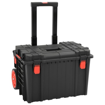 Carcasă de transport portabilă, negru, 56,5x45,5x48 cm, PP - Img 3
