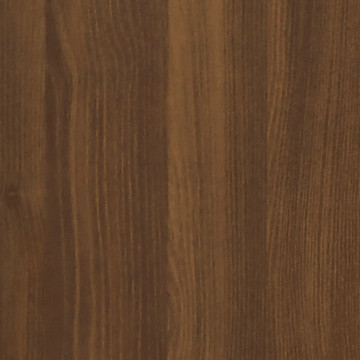 Cărucior de bucătărie, stejar maro, 60x45x80 cm, lemn prelucrat - Img 7