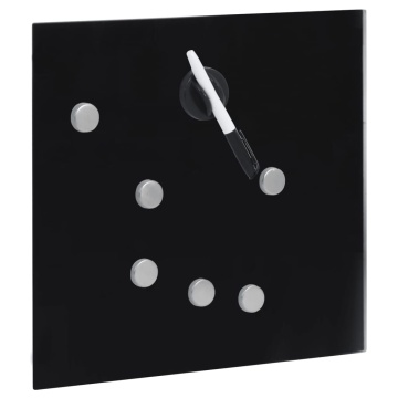 Casetă pentru chei cu tablă magnetică, negru, 35 x 35 x 4 cm - Img 8
