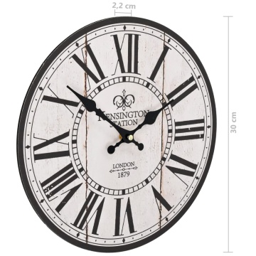 Ceas de perete vintage London, 30 cm - Img 5