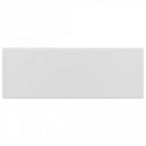Chiuvetă lux cu preaplin, alb mat, 41x41 cm, ceramică, pătrat - Img 3