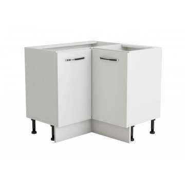 Coltar Alfa, Alb, PAL, 90x81x46 cm - Img 1