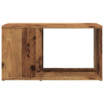 Comodă TV, Lemn vechi, 60x24x32 cm, PAL - Img 8