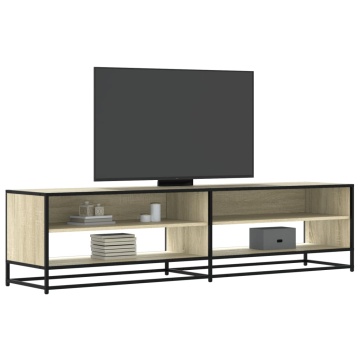 Comodă TV, stejar sonoma, 180,5x40x46 cm, lemn prelucrat - Img 1