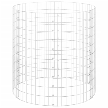 Compostor de grădină, Ø100x100 cm, oțel galvanizat - Img 4