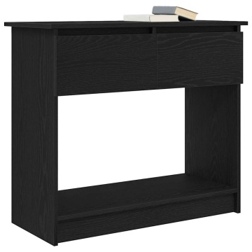 Consolă cu sertare Negru 85,5x38,5x74,5 cm - Img 4