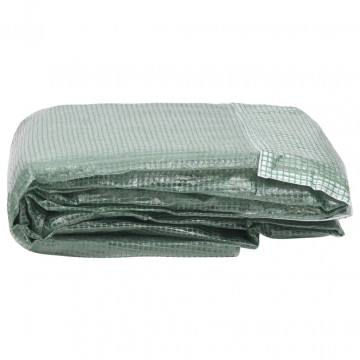 Copertină de rezervă pentru seră (18 m²), verde, 300x600x200 cm - Img 3