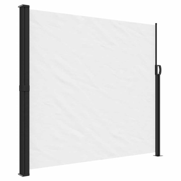 Copertina laterală retractabilă, alb, 180x300 cm - Img 2