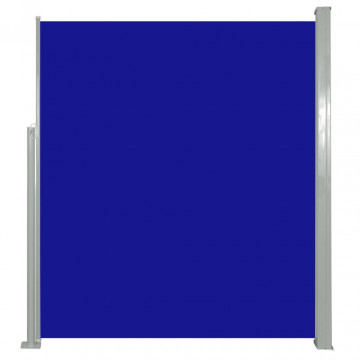Copertină laterală retractabilă, albastru, 160x500 cm - Img 2