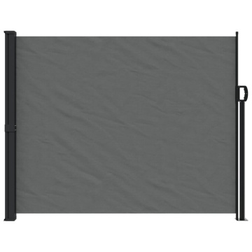 Copertină laterală retractabilă, antracit, 160 x 600 cm - Img 3