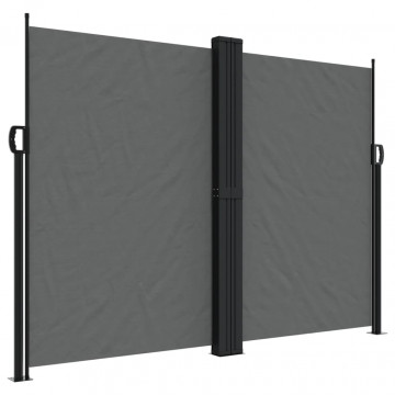 Copertină laterală retractabilă, antracit, 180x600 cm - Img 2