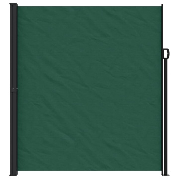 Copertina laterală retractabilă, verde închis, 220x300 cm - Img 3
