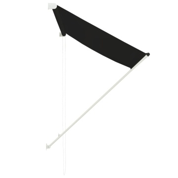 Copertină retractabilă, antracit, 150 x 150 cm - Img 3
