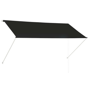 Copertină retractabilă, antracit, 250 x 150 cm - Img 2