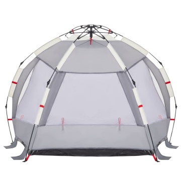 Cort camping 2 persoane gri impermeabil setare rapidă - Img 7