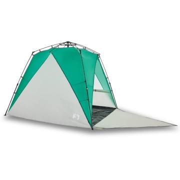 Cort camping 4 persoane verde marin impermeabil setare rapidă - Img 2