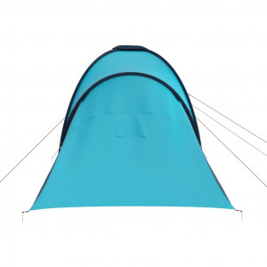 Cort camping, 6 persoane, albastru și bleu - Img 7