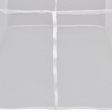 Cort camping, alb, 200x180x150 cm, fibră de sticlă - Img 5