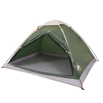 Cort de camping cupolă pentru 2 persoane, verde, impermeabil - Img 4