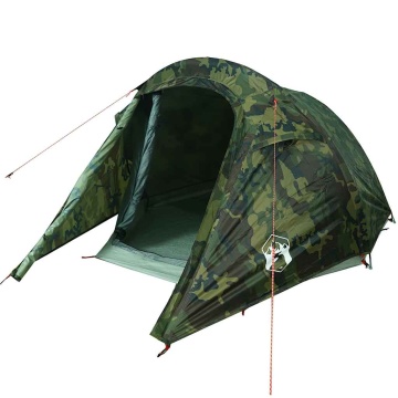 Cort de camping tunel pentru 3 persoane, camuflaj, impermeabil - Img 4