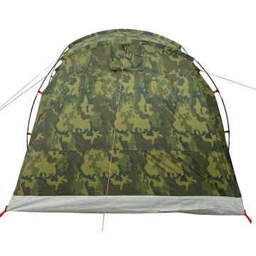 Cort de camping tunel pentru 4 persoane, camuflaj, impermeabil - Img 7