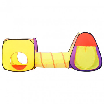 Cort de joacă pentru copii 250 bile, multicolor, 255x80x100 cm - Img 7