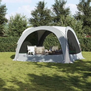 Cort de petrecere, alb, 360x360x215 cm, tafta 185T - Img 3