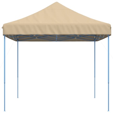 Cort de petrecere pliabil Pop-Up, 440x292x315 cm, bej - Img 4