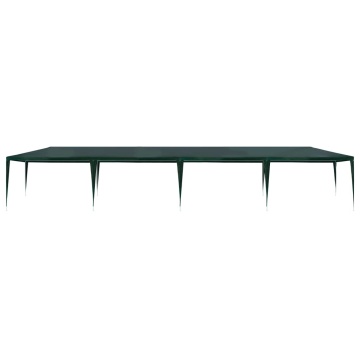 Cort de petrecere, verde, 3 x 12 m, PE - Img 2