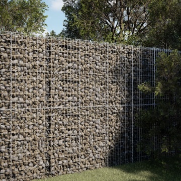 Coș gabion cu capac, 100x50x200 cm, fier galvanizat - Img 1