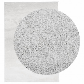 Covor „OVIEDO”, fire scurte, gri, 120x170 cm - Img 3