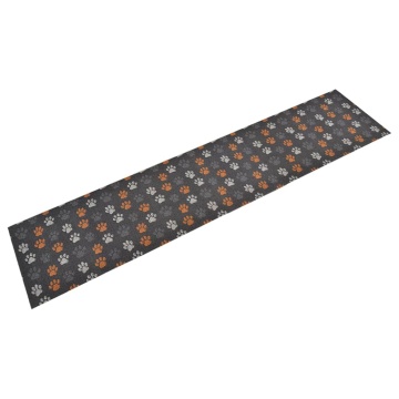 Covor de bucătărie lavabil Paws, 60x300 cm, catifea - Img 1