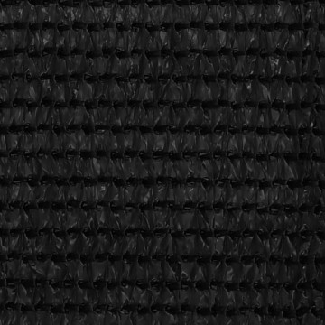 Covor de cort, negru, 400x400 cm, HDPE - Img 2