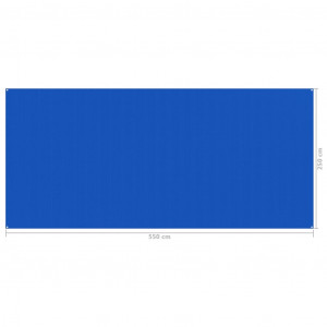 Covor pentru cort, albastru, 250x550 cm - Img 4