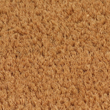 Covoraș de ușă, 5 buc., natural, 40x60 cm, fibre de cocos - Img 3