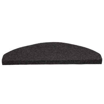 Covorașe scară autoadezive 30 buc Negru 65x22,5x3,5 cm - Img 3